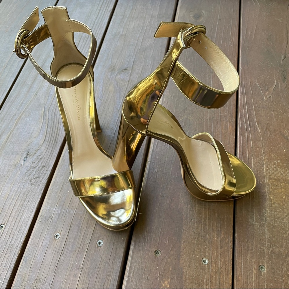 Gianvito Rossi - Bronze Heels